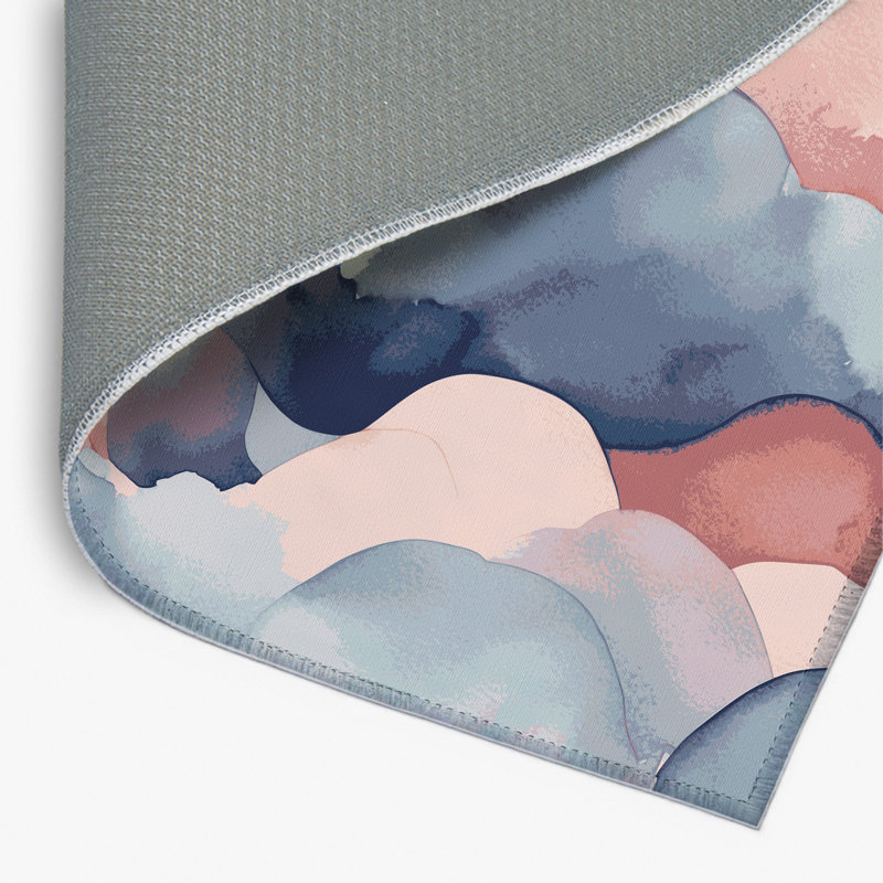 Tapis intérieur et extérieur Dewy Waves, Rectangle 1 pi 6 po x 2 pi 6 po