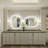 Wayfair Basics® UL Certified LED Anti-Fog Tempered Glass Oval Bathroom/Vanity Mirror -1773993799