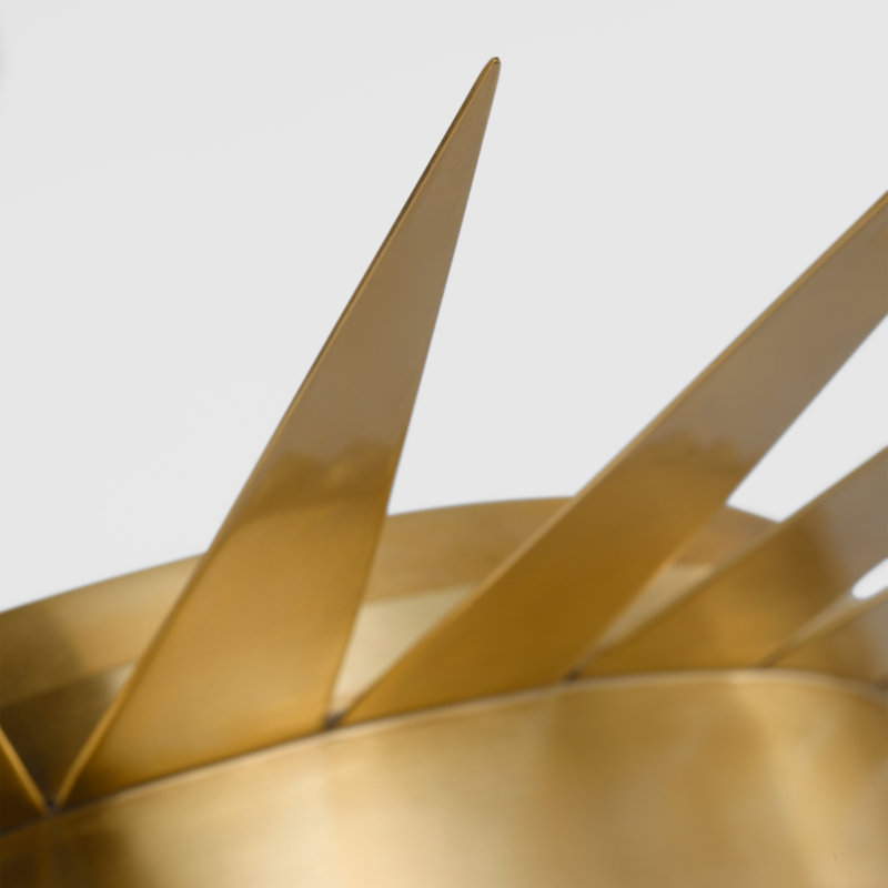 Soleil 1 - Light LED Semi Flush Mount by Suzanne Kasler