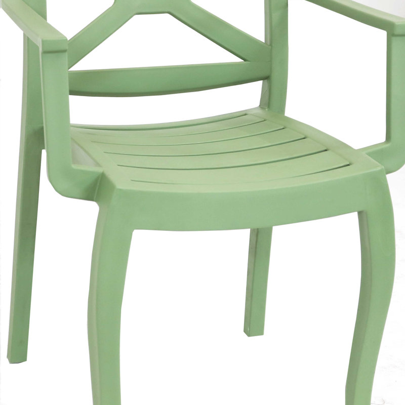 Fauteuils de salle à manger Aonghus, Vert