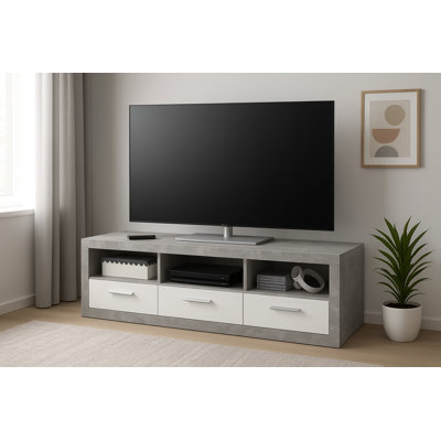 Looe Unfinished TV Stand for TVs up to 65"