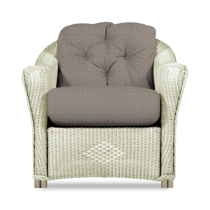Reflections Outdoor Lounge Chair, Aman Capri, Ivory