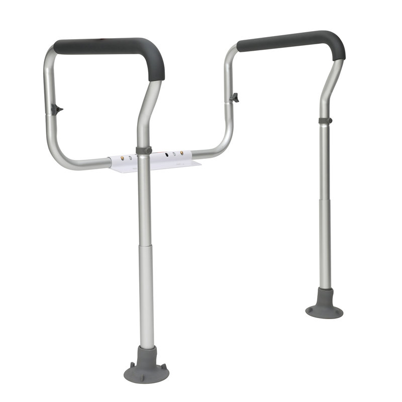 Adjustable Aluminum Toilet Safety Frame with Handrails