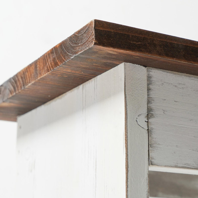 Madelief Solid Wood Accent Stool