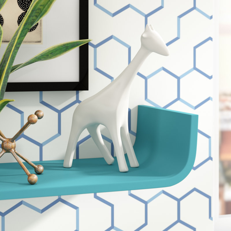 Giraffe Figurine, Matte White