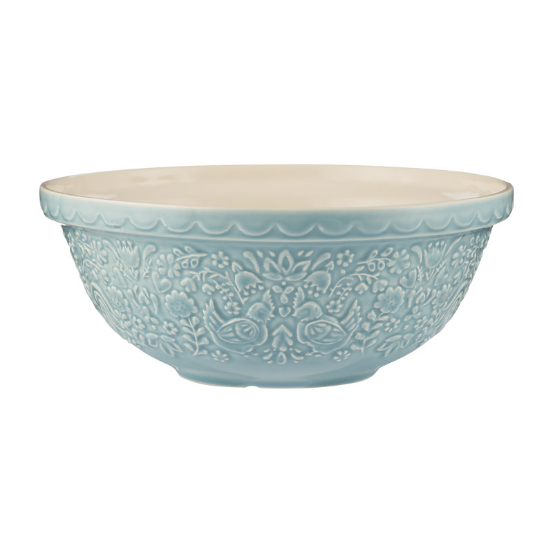 Mason Cash Home To Roost Mixing Bowl, Blue, 26cm