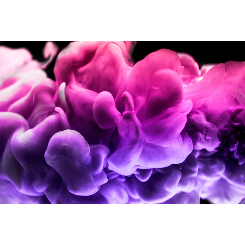 The Colorful Dye In The Water - Wrapped Canvas Painting, 30cm H x 46cm W x 3.8cm D
