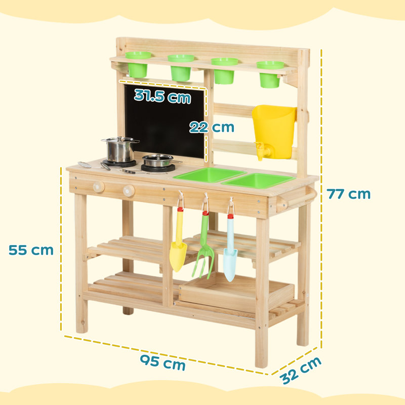Outdoor Kids Kitchen Playset
