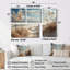 Beach Winter Reverie III - Art mural blanc 4 panneaux-1399898408-1399898409