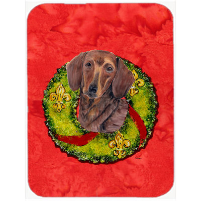 East Urban Home Dachshund Glass Cutting Board