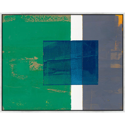 Bold In Blue 1 Print by Andrea Stokes