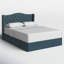 Lit plateforme tapissier Knott Riley-1076516391-1076516386