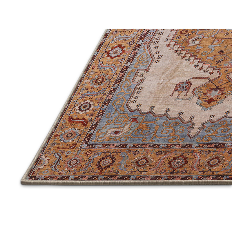 Oriental Indoor Rug, Rectangle 6' x 9'