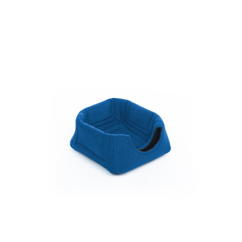 Coussin à traversin, Bleu foncé