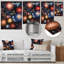 - Décoration murale en métal feux d'artifice-99557293