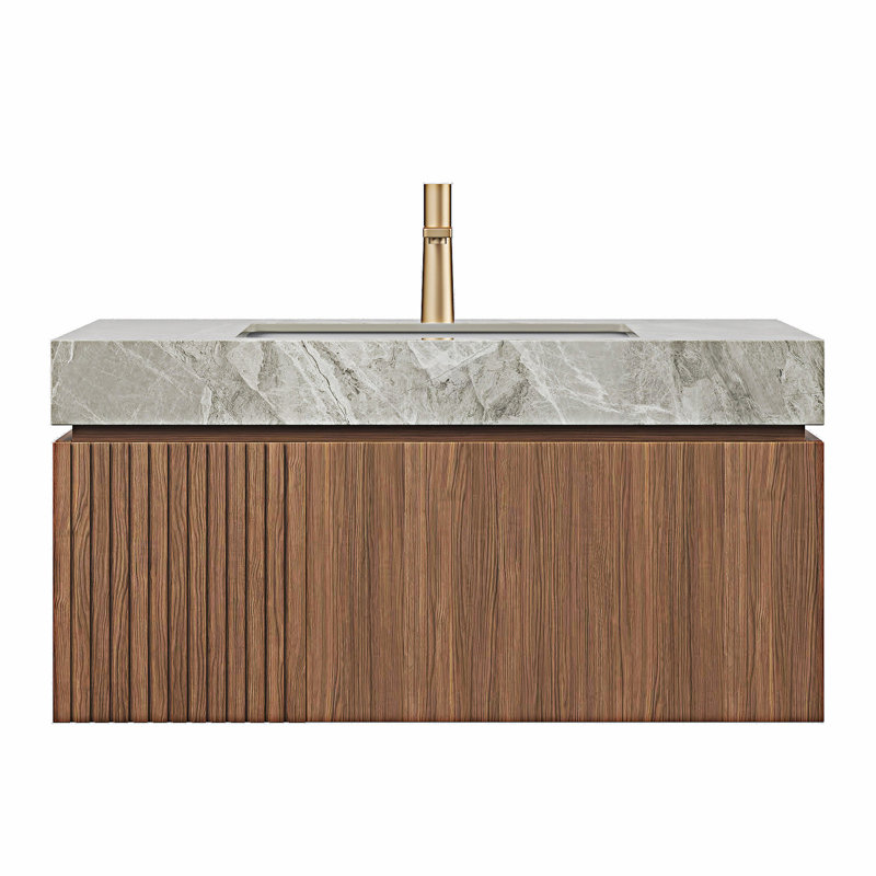 Meuble-lavabo mural avec lavabo, 36"