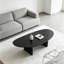 Table d'appoint style Mid-Century moderne avec pieds en bois-2073953693