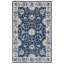 Tapis bleu marine / ivoire Jardin 601-1007719000