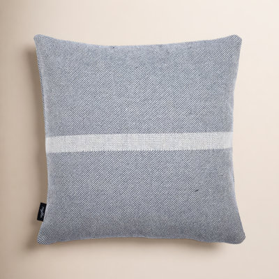 Glyph Striped Sunbrella® Outdoor Reversible Throw Pillow
