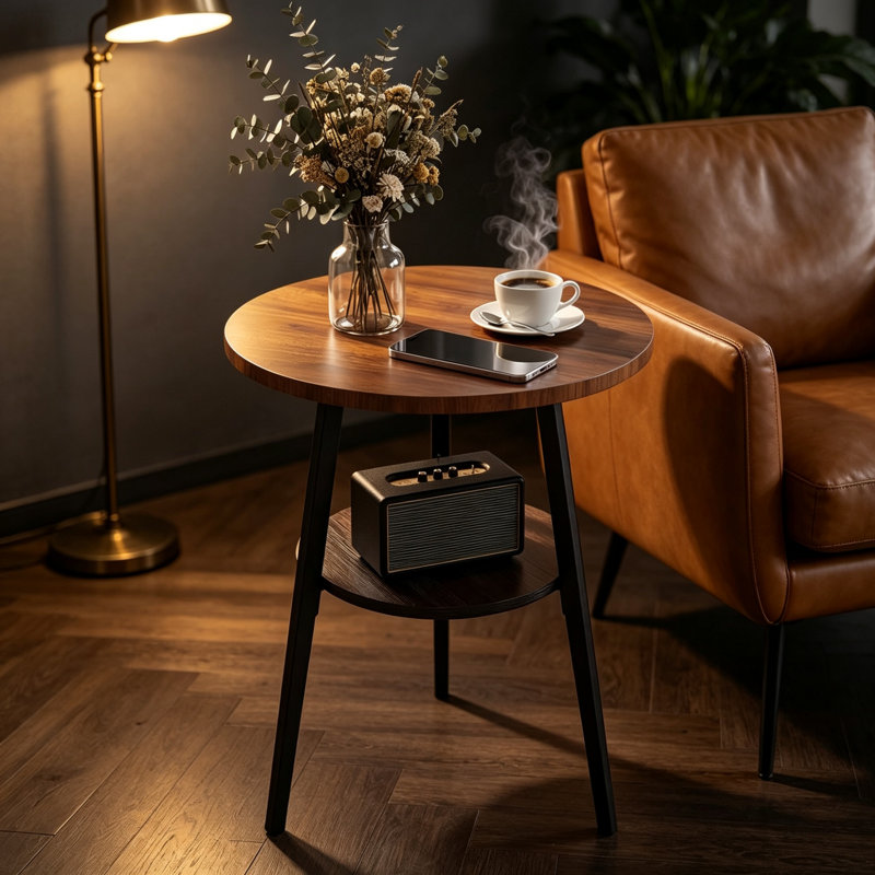 Coffee Table, Walnut, Walnut, Walnut
