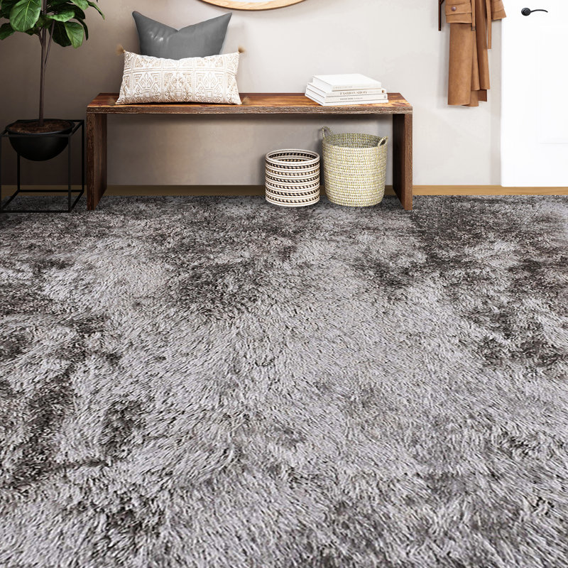Pavilion Area Rug in Silver, Rectangle 7'6" x 9'6"