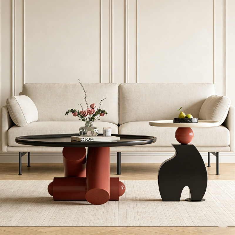 Ensemble de tables basses rondes Creative Fashion