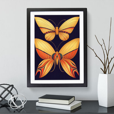 Butterflies Vintage - Wall Art