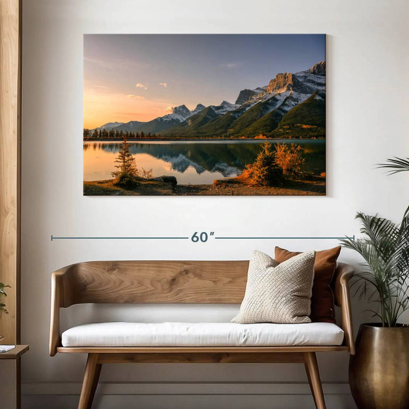 Alvord Mount Rundle Sunrise, 32" H x 48" W