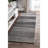 Canizales Striped Area Rug for Living Room Bedroom Dining Room Kitchen, Dark Grey/Ivory-729016575