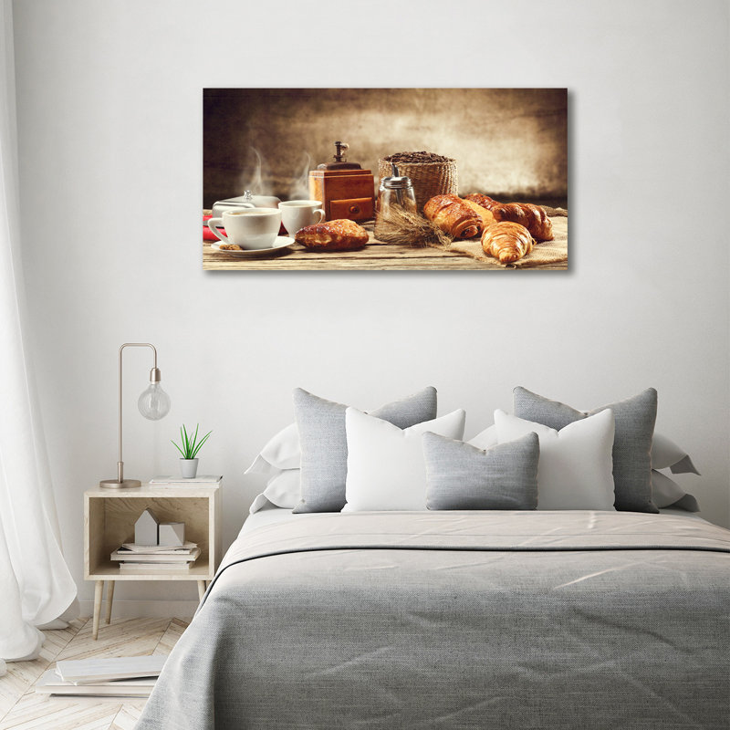 Breakfast - Print, Wrapped Canvas, 70cm H x 140cm W x 2cm D