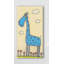 «Blue Giraffe», reproduction sur toile tendue-17547604