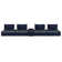 5 - Piece Upholstered Sectional