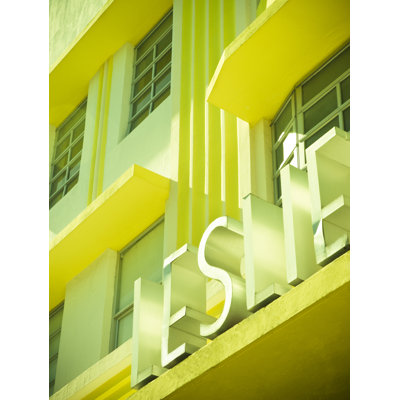 Art déco Miami Beach # 8 par Adam Sherbell - photographie
