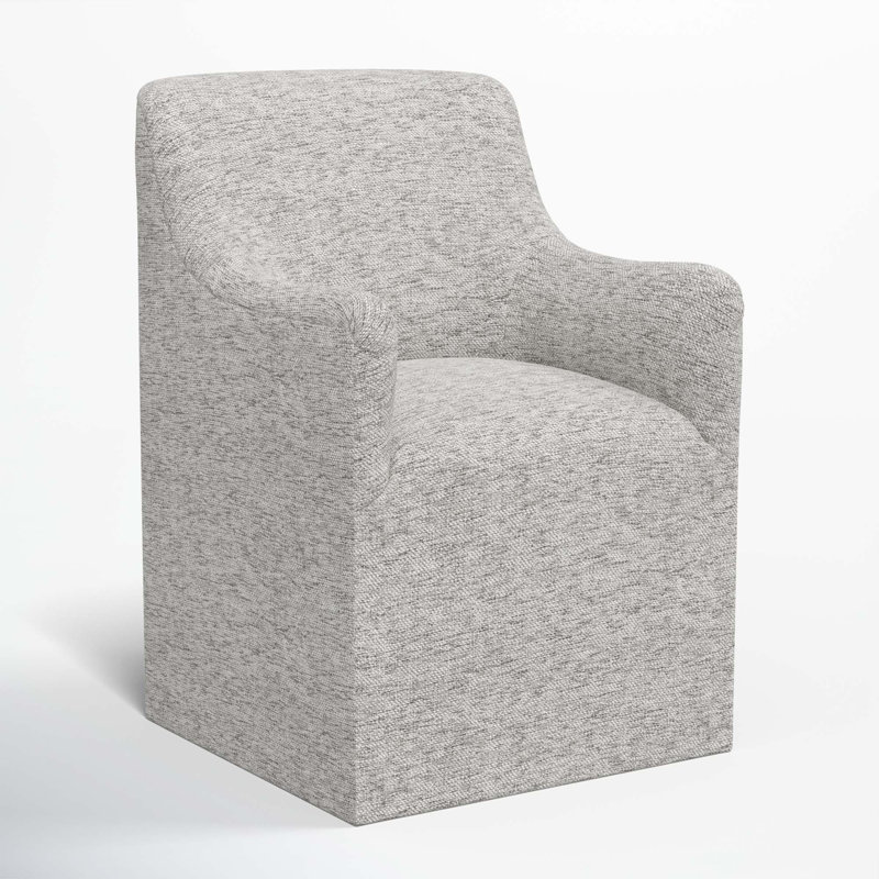 Howth 20.75'' H Upholstered Armchair, Milsap Spray Sustain® Tweed