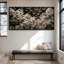 Impression murale noire et blanche d'oiseaux en mouvement pour un salon ou un bureau moderne-2019533397-2019533398