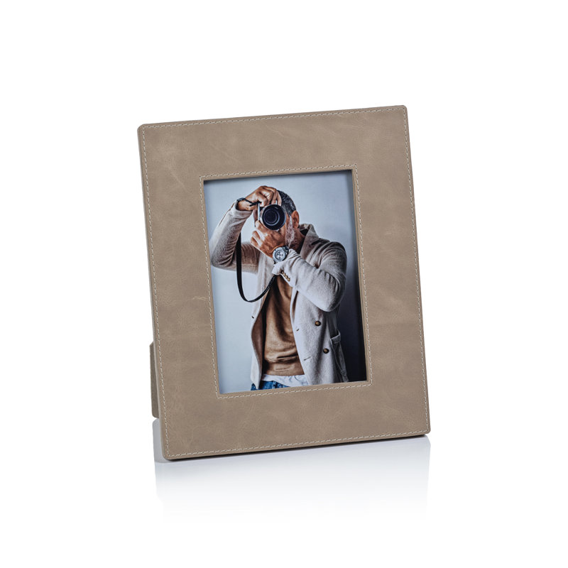 Baliene Mink Leather Photo Frame, 5" x 7"