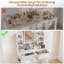 Rooke Dressing Table 3 Colorful Makeup desk White Dressing Table With LED Light Mirror-1716168407