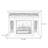 Solid Wood Electric Fireplace-2147107709