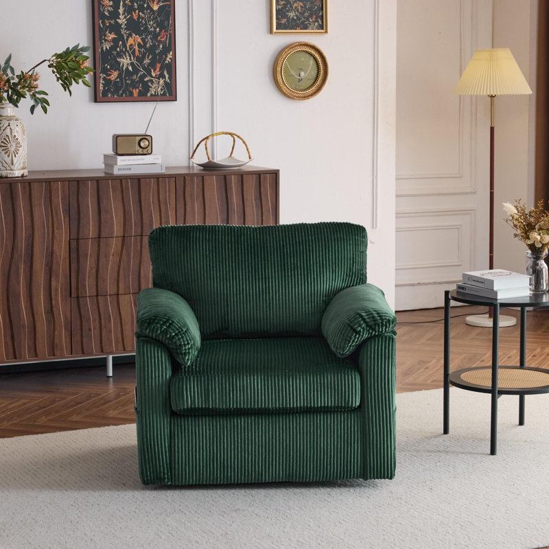 Fauteuil ergonomique doux et confortable, Vert