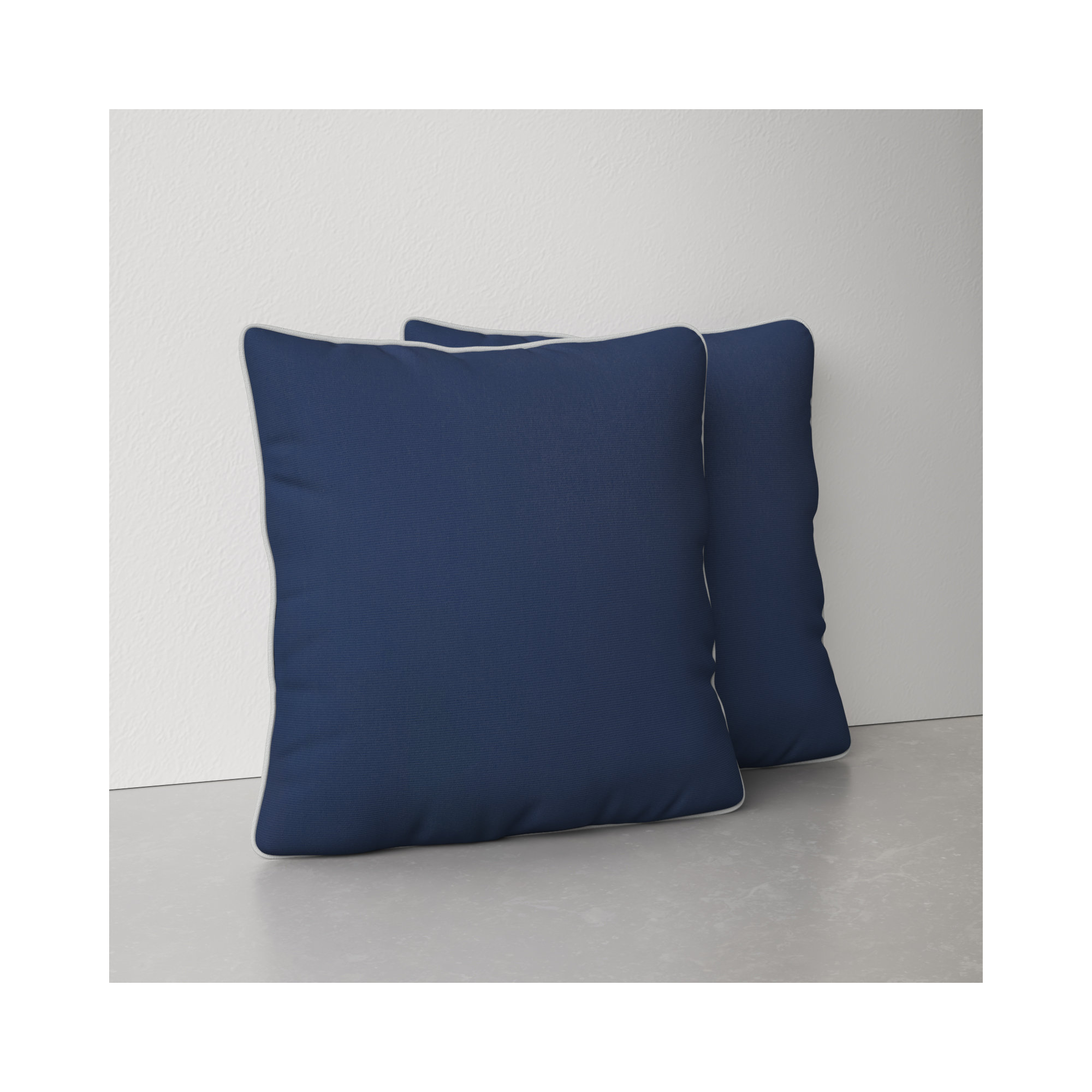 Estrada Indoor/Outdoor Throw Pillow, Green, 22" x 22"