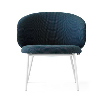 Tuka Upholstered Outdoor Lounge Chair with Metal Frame