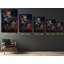 Majesté de la panthère noire sur toile-88650048