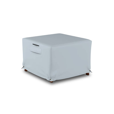 High-Density Waterproof Patio Deck Box Cover For Outdoor Rectangle Ottoman With Storage