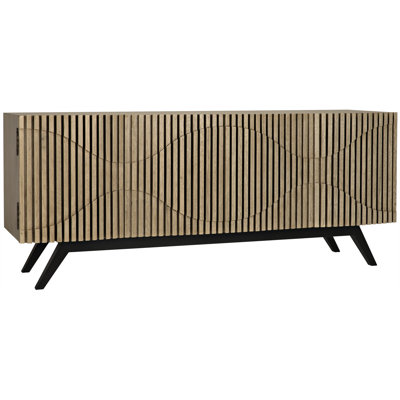 Illusion 78'' W Solid Wood Buffet