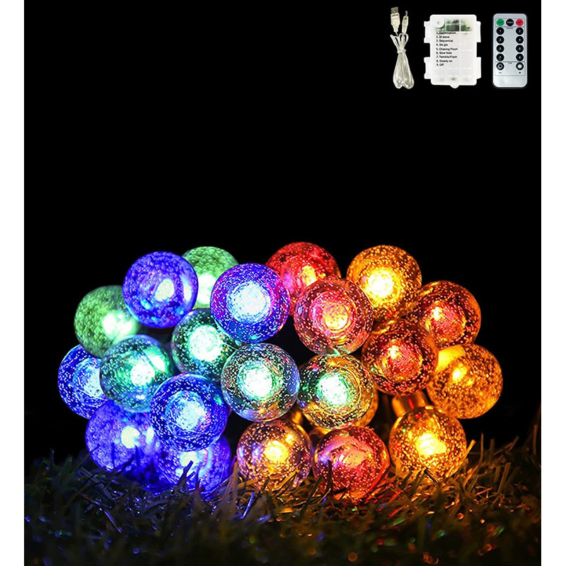 3'' LED Globe String Lights