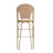 Indoor/Outdoor All-Weather Commercial Paris Chairs with Bamboo Print Frame-105453550-130346795