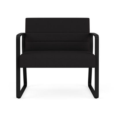 Waterfall Waiting Reception Bariatic Chair Sled Base Metal Frame