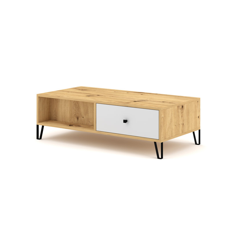 Four Leg Coffee Table with Storage