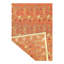 Handwoven Vintage Needlepoint Flat Weave Rug 6'7'' X 9'4''