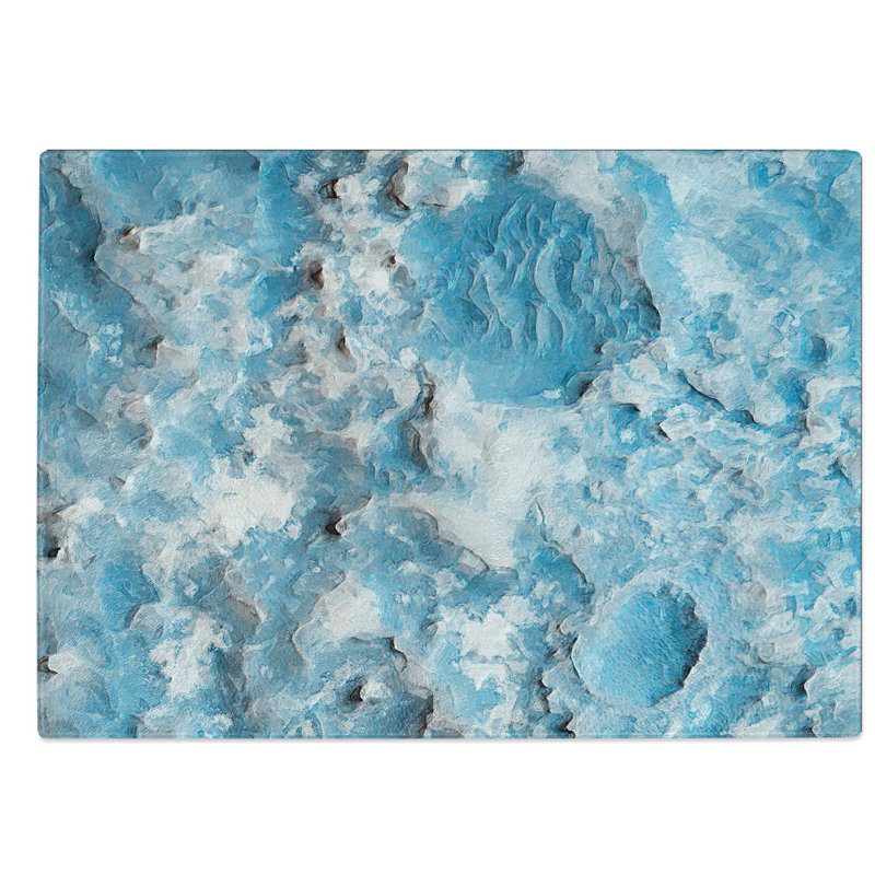 Tempered Glass out of Space Vol.42 Chopping Board, 28.5 cm W x 20 cm L